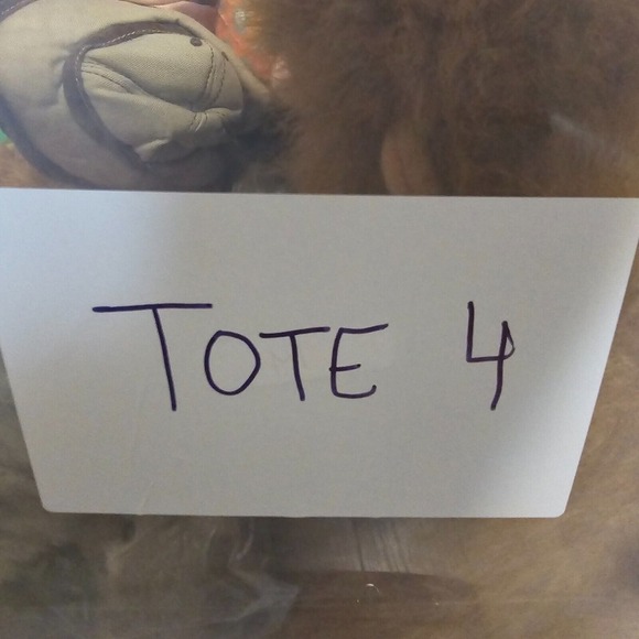 Vintage Mattel Emotions Teddy Bear Plush Brown 1980s Missing Pacifier Diaper - Picture 10 of 10